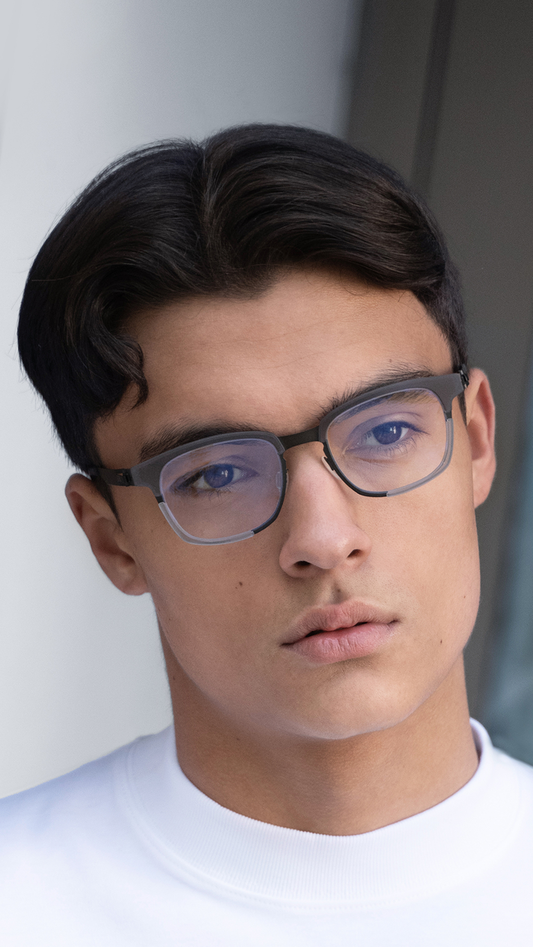 OVVO Optics Duo Collection combining handmade Italian acetate with surgical steel and titanium frames