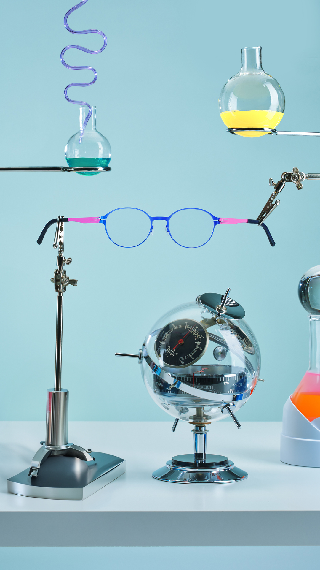 Children playing in OVVO Optics Junior frames that are playful, durable, and indestructible.