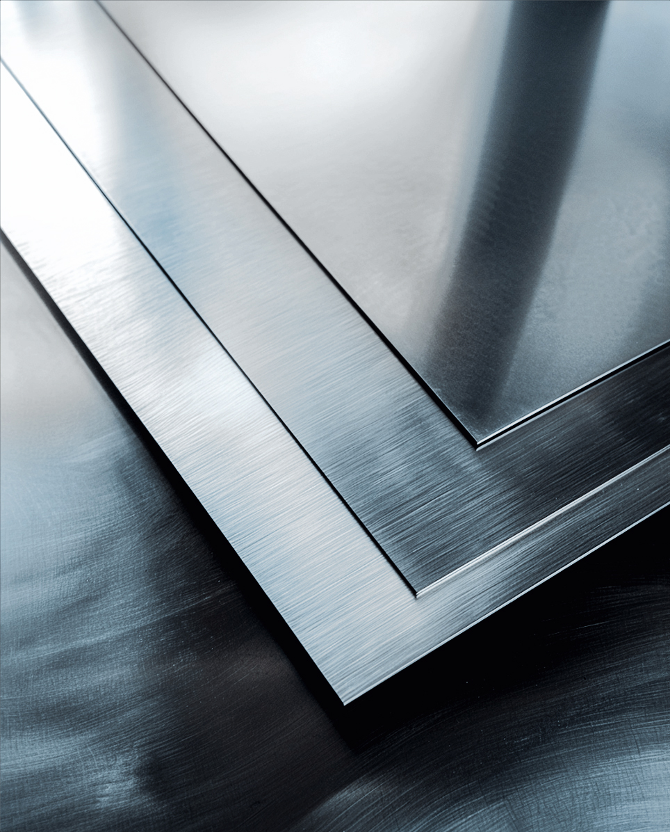 Proprietary composite of surgical steel and titanium originally developed for spacecraft.