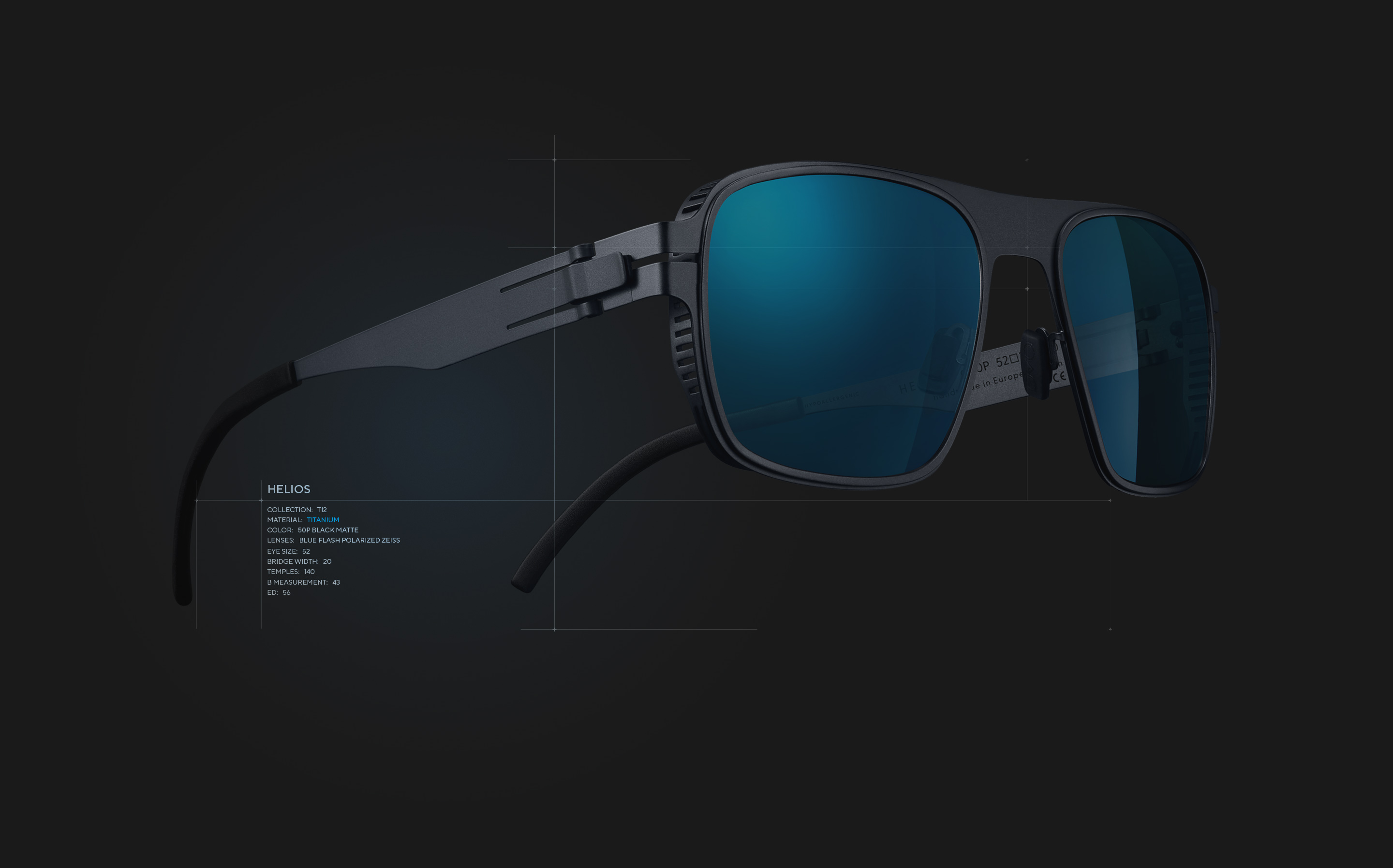 Technical design sketch illustrating the architecture of wood and carbon fiber frames.