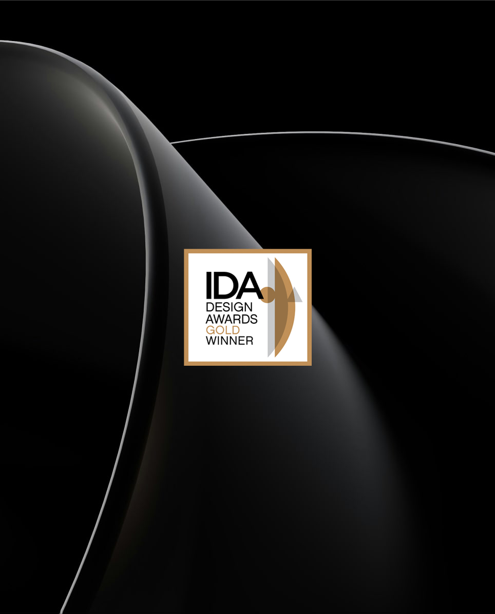 OVVO Optics International Design Awards Gold winner certificate for Wood and Carbon Fiber eyewear collection.