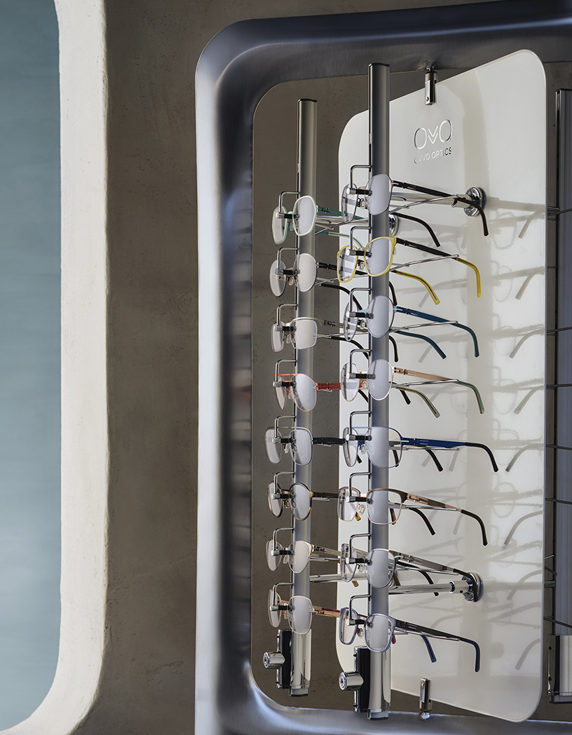 OVVO Optics premium eyewear retail displays